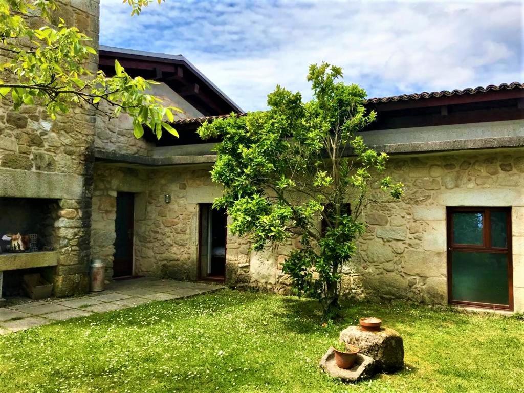 Casa Da Pedra Villa Tomiño Exteriör bild