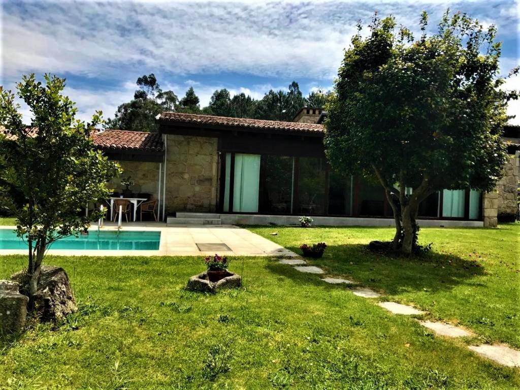Casa Da Pedra Villa Tomiño Exteriör bild